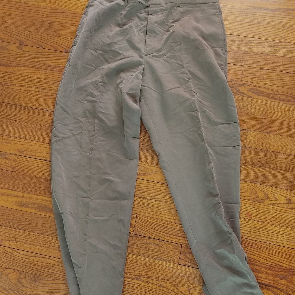 Men's dress pants.